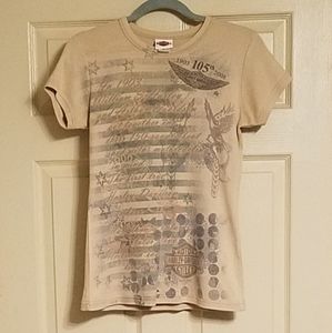 Harley Davidson 105th anniversary tee